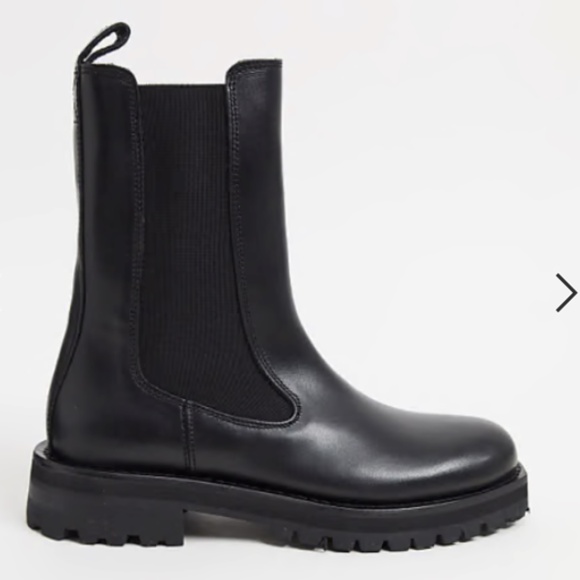 & Other Stories Chunky Chelsea Leather Boots - Size 39 / US 8.5 - Picture 2 of 9